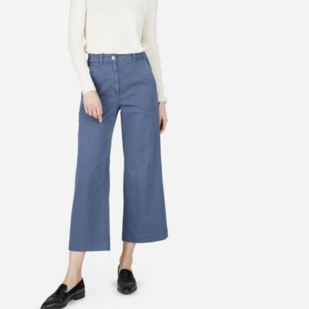Everlane Wide Leg Crop Pant